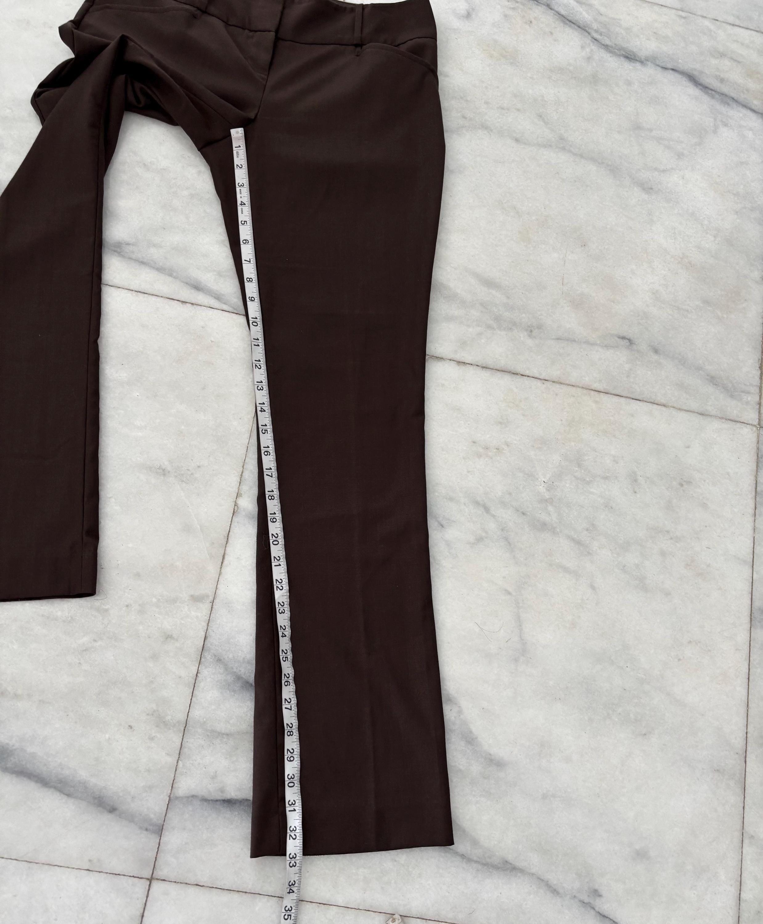 slim fit dress slacks Cassidy High Rise Straight Corduroy Pants
