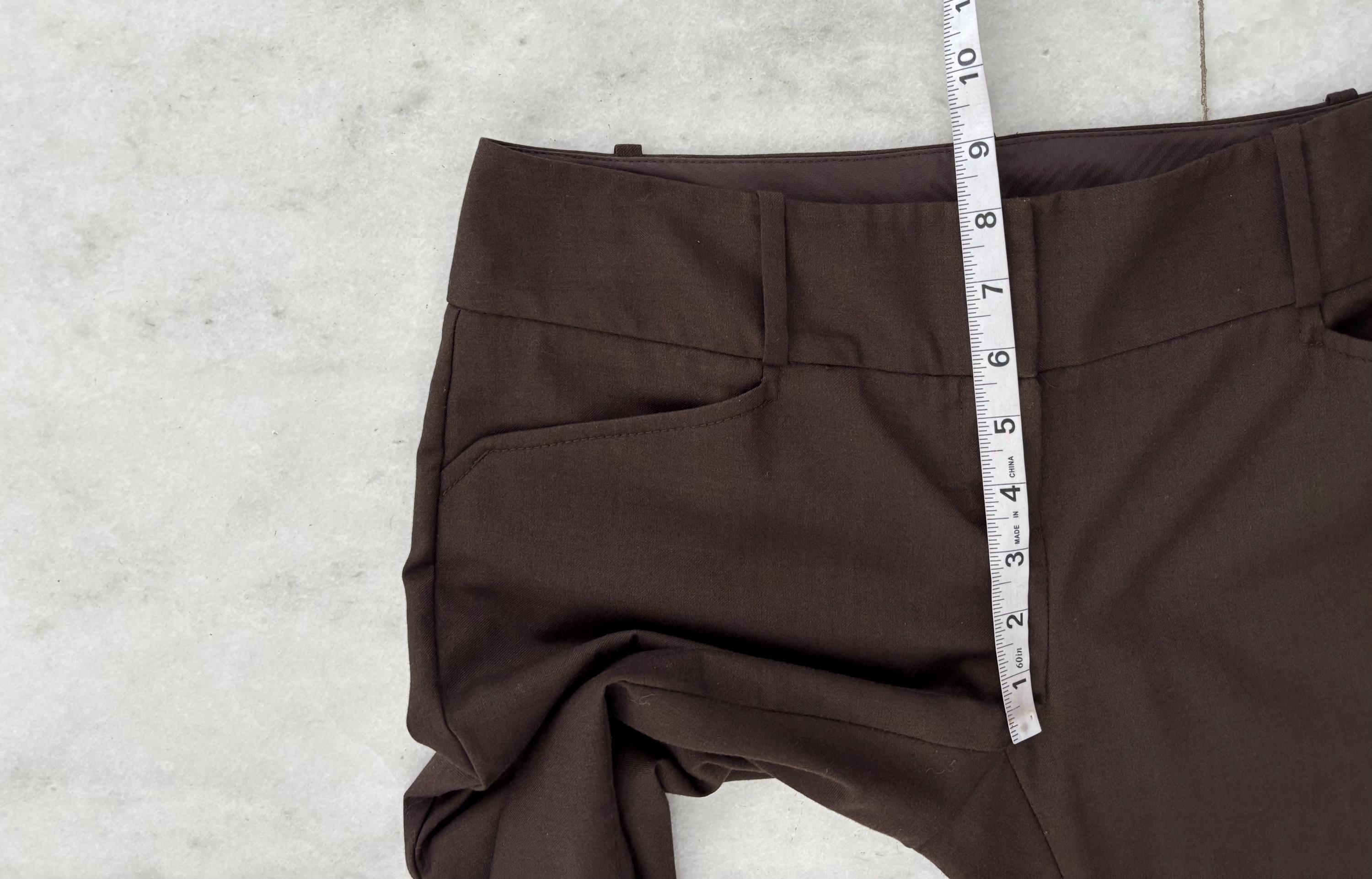 slim fit dress slacks Cassidy High Rise Straight Corduroy Pants