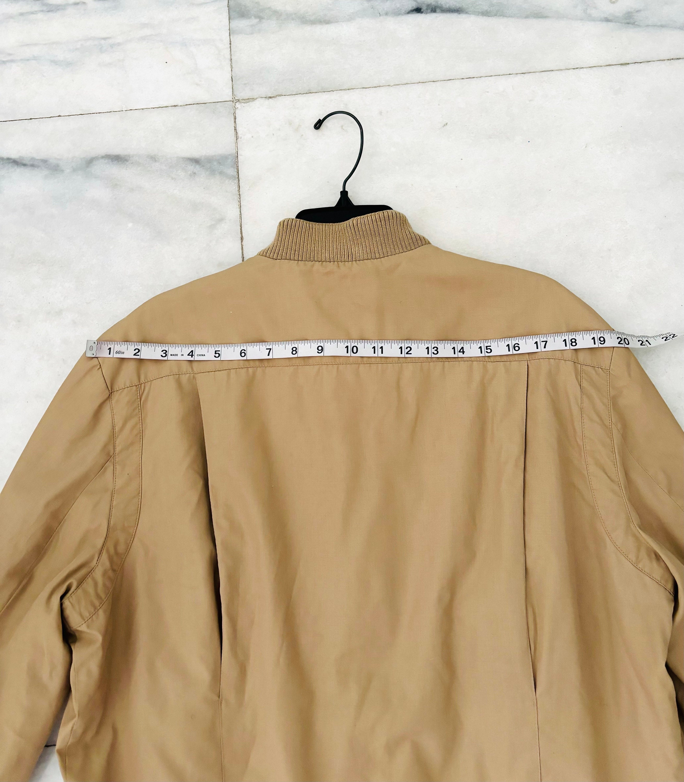 Christian Dior Monsieur Sport Men's Vintage Tan Bomber Christian Dior Monsieur Sport Men's Vintage Tan Bomber