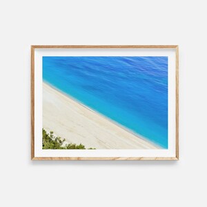 aerial beach print, ocean poster, coastal decor, aerial ocean photo, beach printable art, beach photography, home decor, digital download