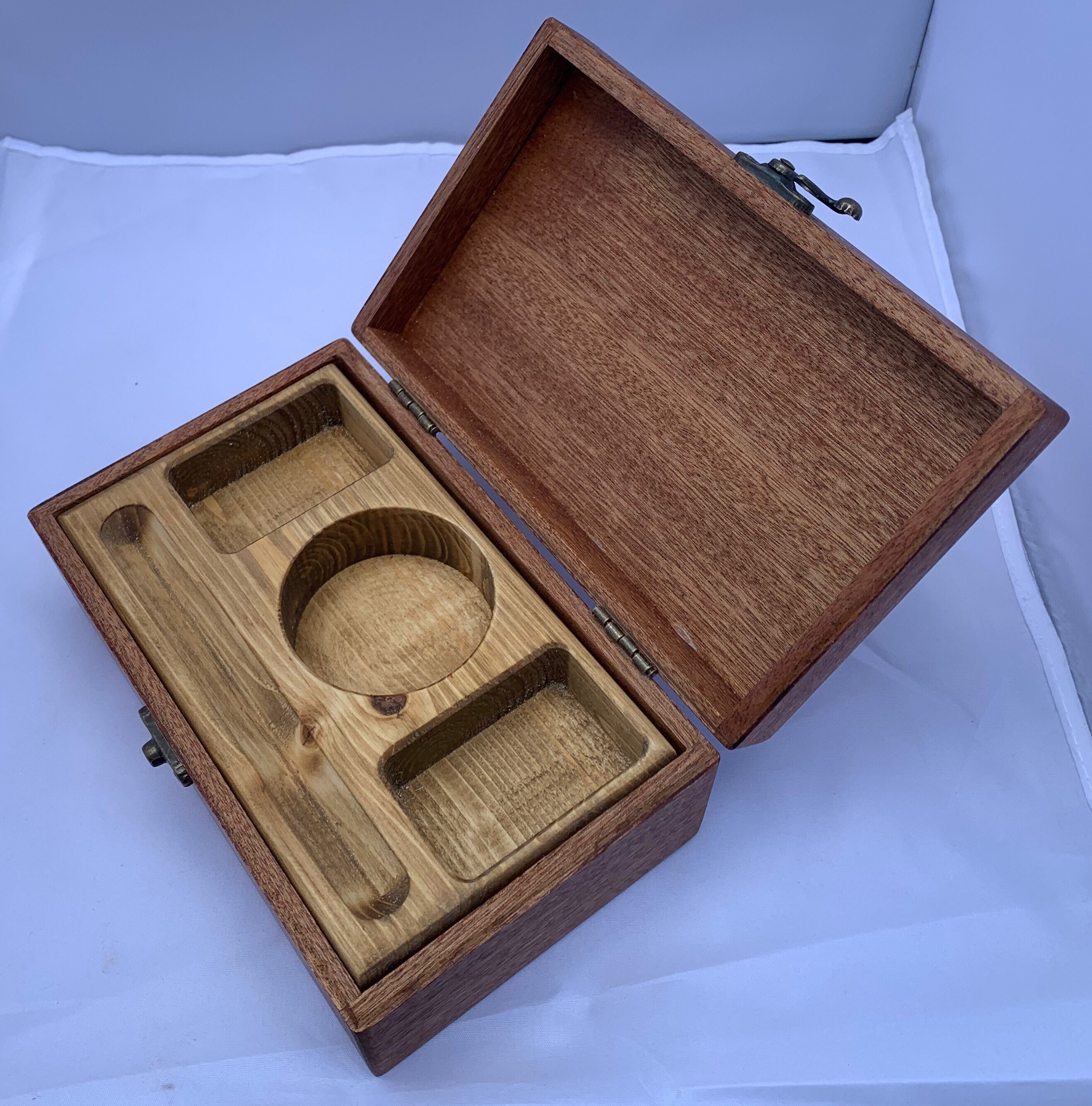 Caja de almacenamiento de madera de madera | Etsy