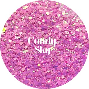Candy Sky - Pink Polyester Glitter