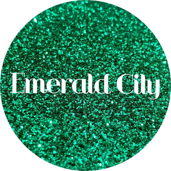 Emerald City - Green Metallic Polyester Glitter