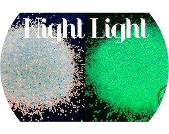 Night Light - Glow in the Dark Polyester Glitter