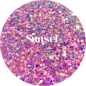 Sunset - Polyester Glitter Mix