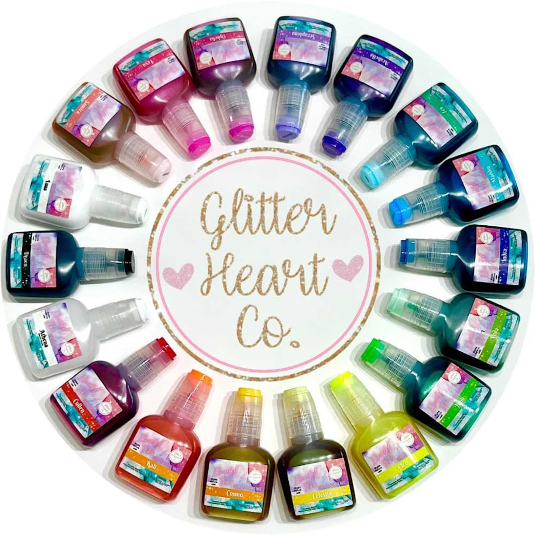 Shimmer Alcohol Ink Set Etsy