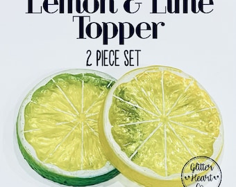 Lemon & Lime Topper Set