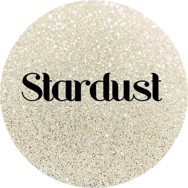 Stardust - Ivory Cream Metallic Fine Polyester Glitter