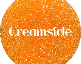 Creamsicle - Orange Iridescent Fine Polyester Glitter