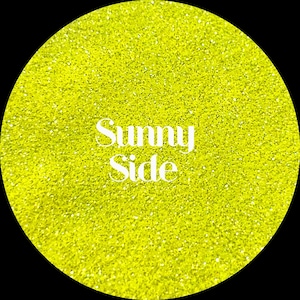 Sunny Side- High Sparkle Neon Green Fine Polyester Glitter