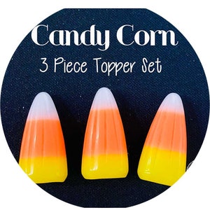 Candy Corn - Tumbler Topper - Fake Candy Corn