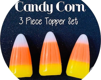 Candy Corn - Tumbler Topper - Fake Candy Corn