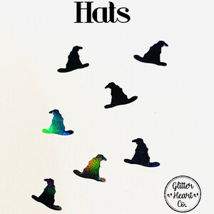 Hat Shaped Polyester Glitter