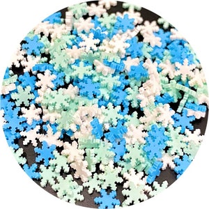 Wintergreen Mix Sprinkles - Clay Fake Sprinkles