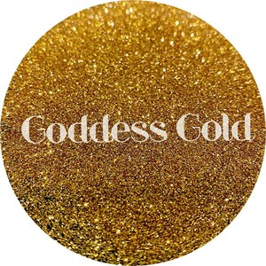 Goddess Gold - Metallic Gold Fine Polyester Glitter