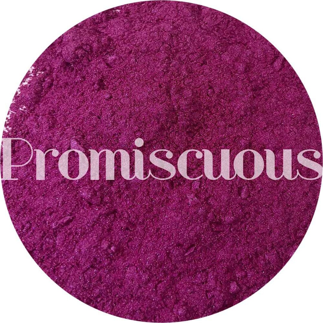 Neon plum, purple mica powder, mica powder, 5 gram container