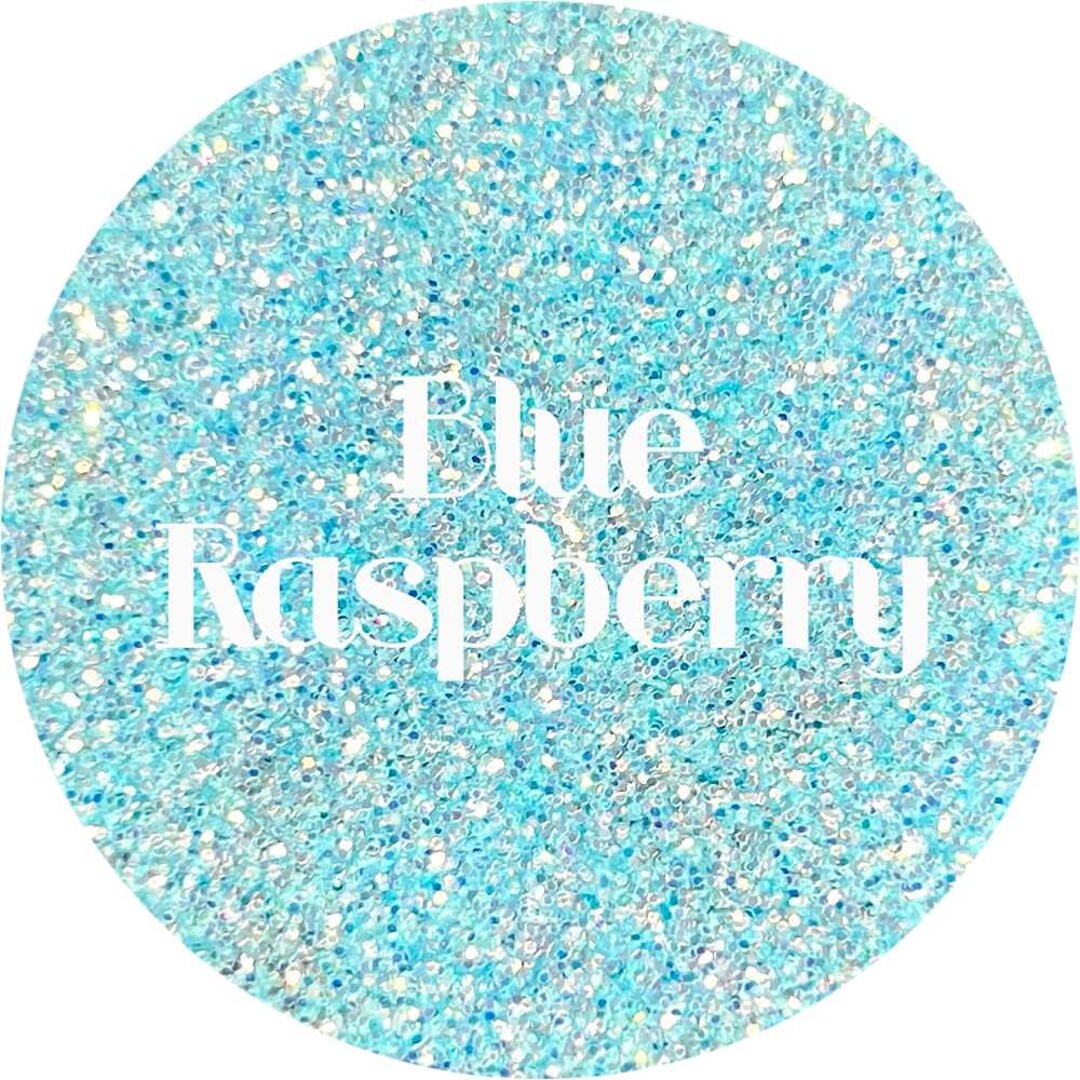 Blue Raspberry - Pastel Blue Iridescent Polyester Glitter - Etsy