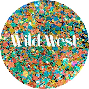Wild West - Western Chunky Mix Polyester Glitter