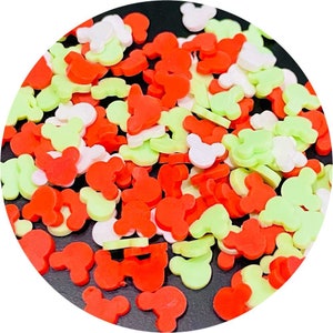 Holiday Mouse Sprinkles - Fake Clay Sprinkles