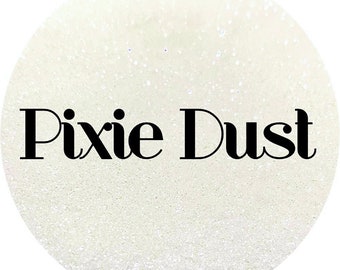 Pixie Dust - Fine White Glitter with a Purple Sparkle - Polyester Glitter