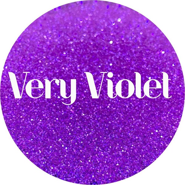 Very Violet - Paillettes de polyester fin violet