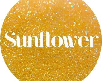 Sunflower - Yellow Fine Polyester Glitter