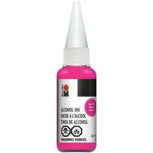 Neon Pink Alcohol Ink - Marabu Alcohol Ink