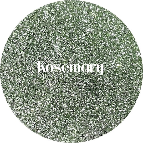 Rosemary - Sage Green Metallic Polyester Glitter