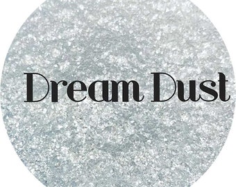 Dream Dust - Chunky Mix White/Silver Mica Powder