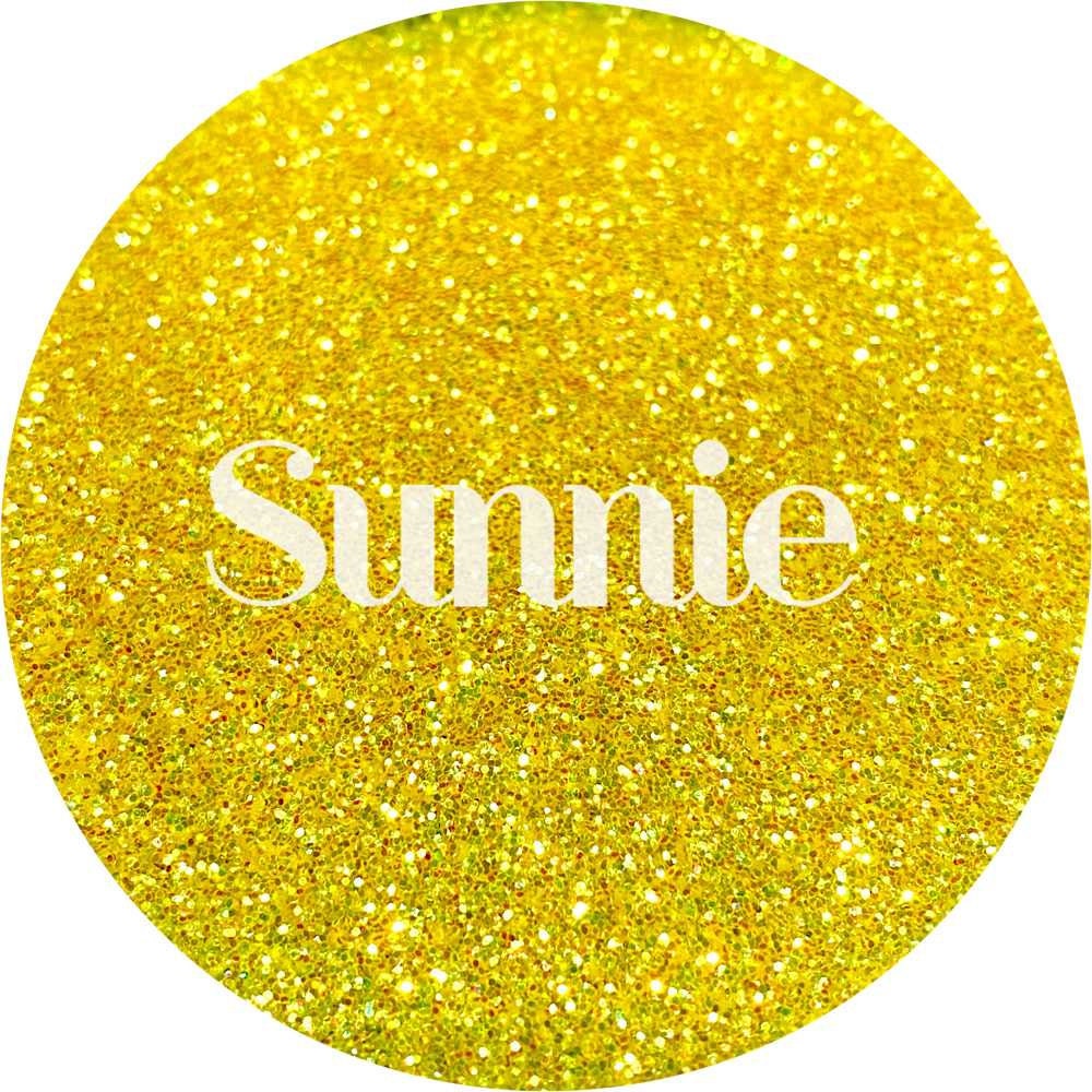 Sunnie - Yellow Polyester Glitter