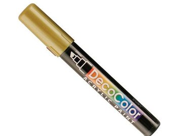 Metallic Gold Acrylic Paint Marker