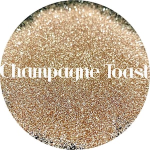 Champagne Toast - Fine Soft Gold Metallic Polyester Glitter