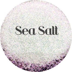 Sea Salt - White Opal Polyester Glitter
