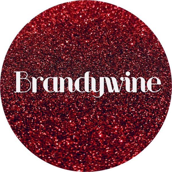 Brandywine - Deep Red Maroon Metallic Fine Glitter