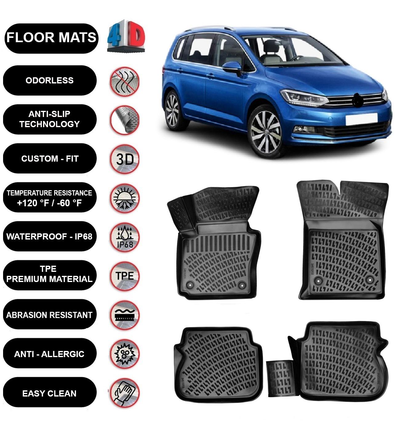 Vw touran floor mats discount