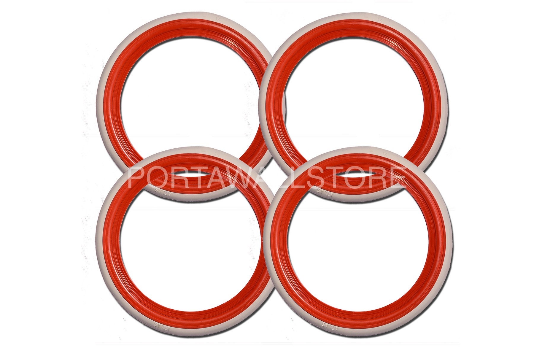 Red shop rubber ring