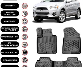 Floor Mats Liner Fits Mitsubishi ASX 2010 2022 Waterproof 4D