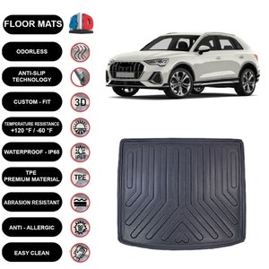 Cargo Liner Rear Trunk Floor Mat For Audi Q3 (2018-2022 ) 3D Boot Tray