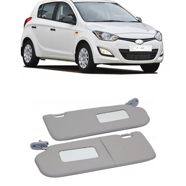 Fit Hyundai i20 (2009-2018) Sunvisor Set 2 Pieces Left And Right