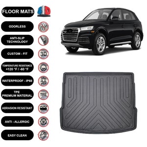 Cargo Liner Rear Trunk Floor Mat Audi Q5 (2017-2022) 3D Boot Tray