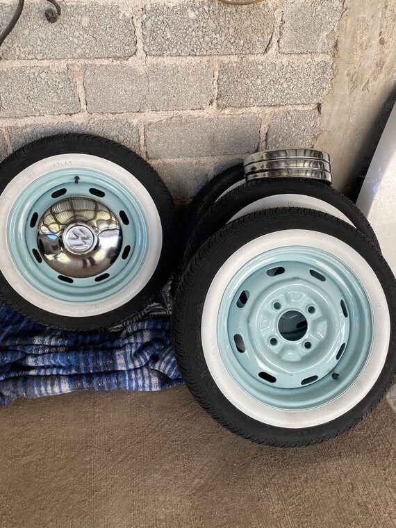 15 Rim 2 Inch 5cm Wide White Wall Portowall Tire Etsy Canada