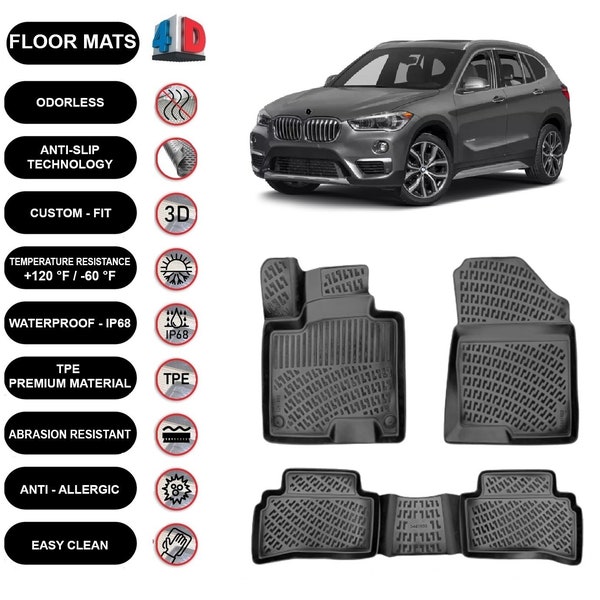 Bmw X1 Floor Mats Etsy
