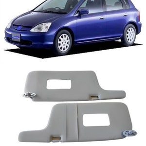 Fit Honda Civic Hatchback (2001-2005) Sunvisor Set 2 Pieces Left And Right