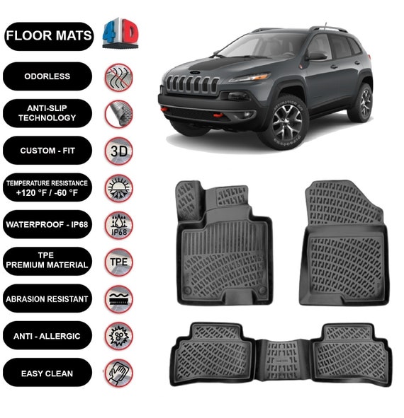 2019 jeep cherokee floor mats deals
