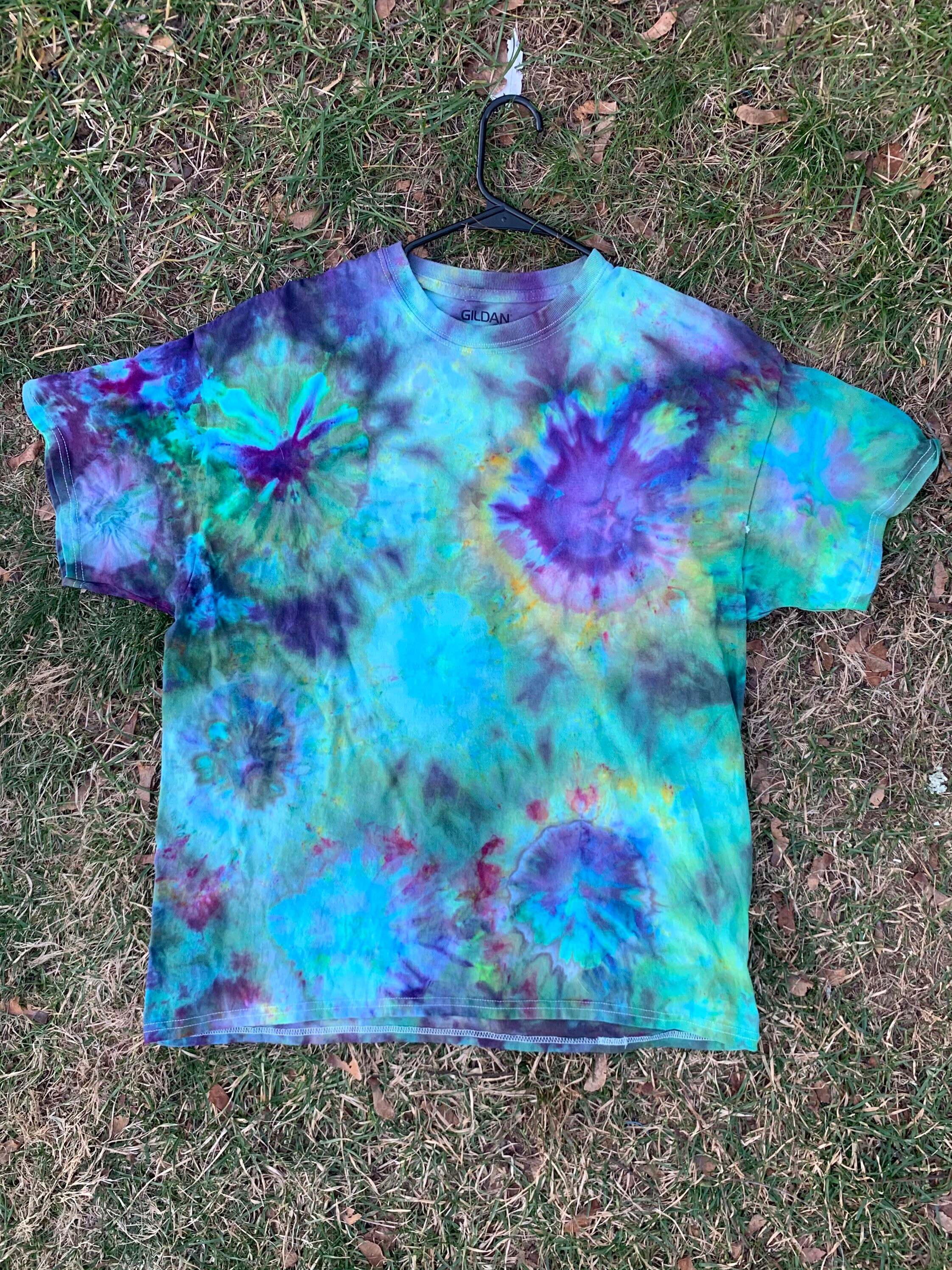 Geode Tie Dye Shirt SIZE XL Etsy