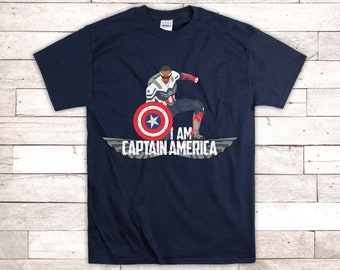 Captain America T-Shirt - The Falcon and the Winter Soldier