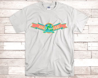It&#39;s a Small World Banner - Disneyland Paris Ride T-Shirt