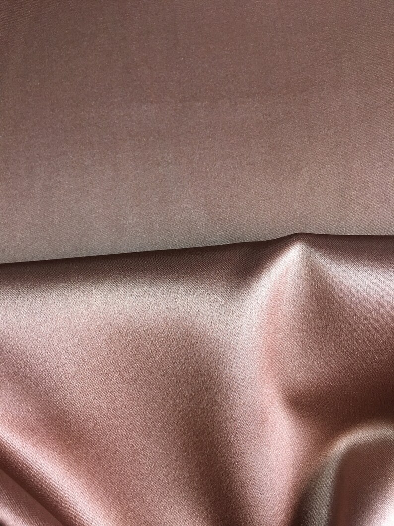 High quality silk Pure silk Lycra fabric 140cmx50cm Salmon-terracotta color 100/% silk fabric