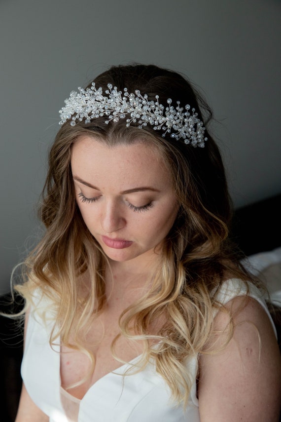 Crystal Tiara for Bride, Vintage Bridal Tiara, Bridal Hair Accessory,  Crystal Wedding Crown, Crystal Wedding Tiara, Bridal Headpiece 3008 - Etsy