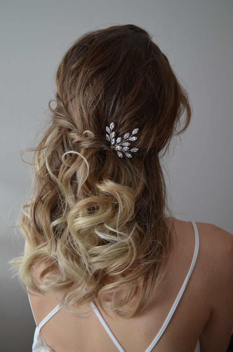 Crystal Wedding Hair Pins main image 1